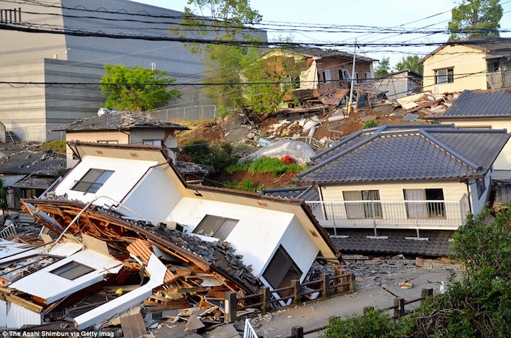 Terremoto en Japón